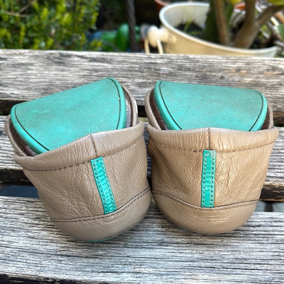 TIEKS  Taupe Ballet Flats women’s size 8 - Picture 15 of 16